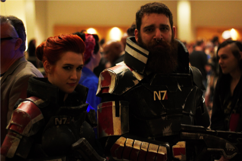 Illustration for article titled Dragon Con Day 0: Cosplayers Invade Atlanta